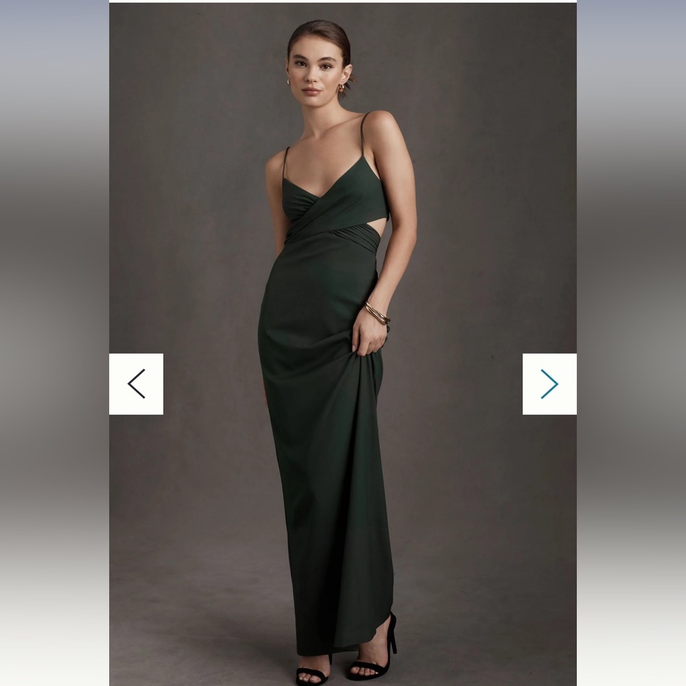 BHLDN DRESS - FLUER style, worn 30 weeks pregnant, NOT maternity, size 6